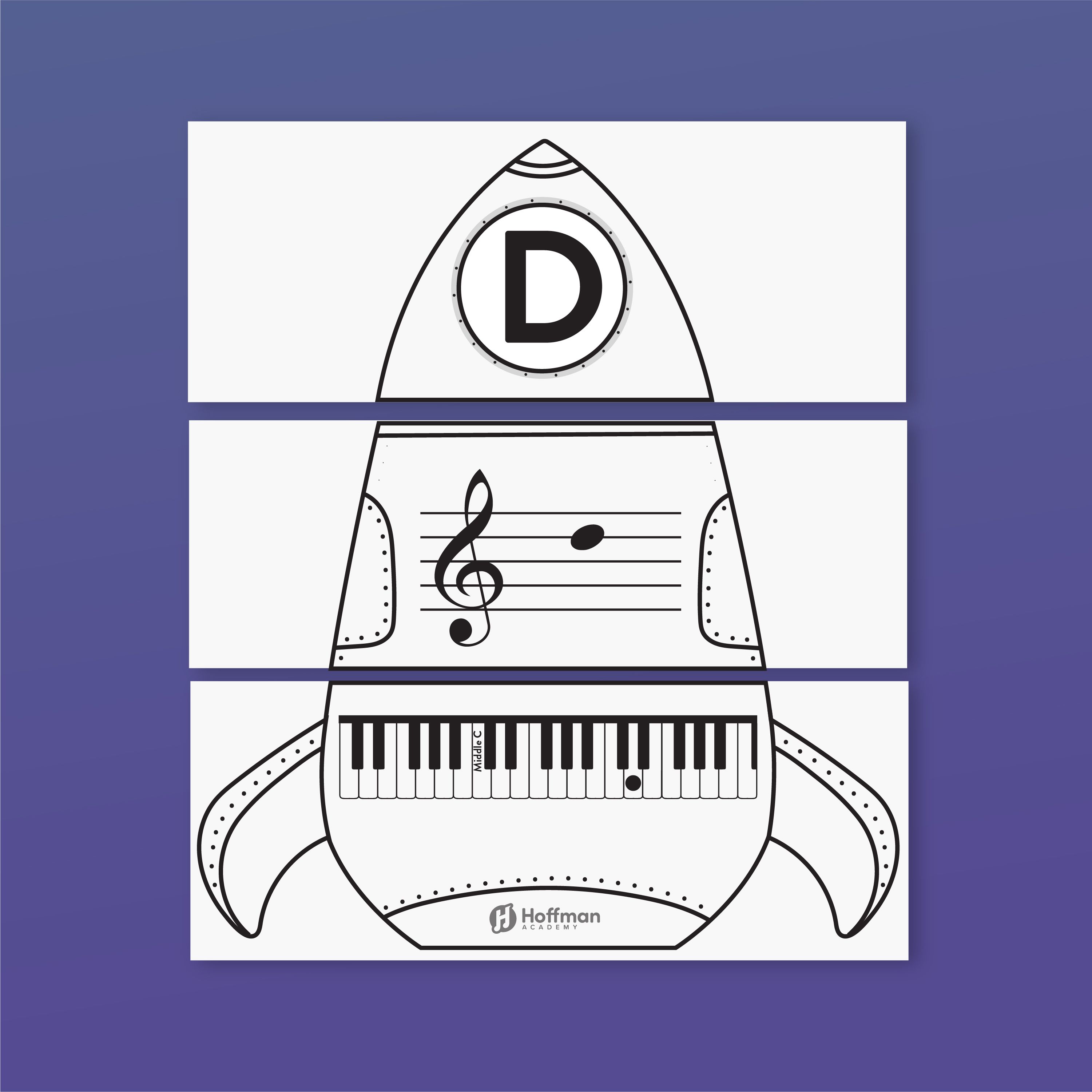 Music reading game matching rocketships hoffman academy